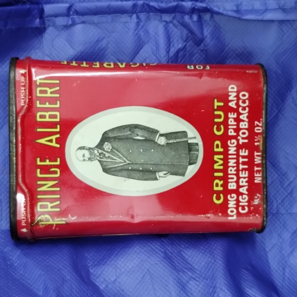Prince Albert In A Can Crimp Cut Long-burning Pipe And Cigarette Tobacco
